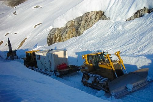 Over the Glacier to Brucejack Mine