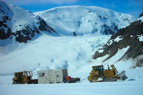 Over the Glacier to Brucejack Mine