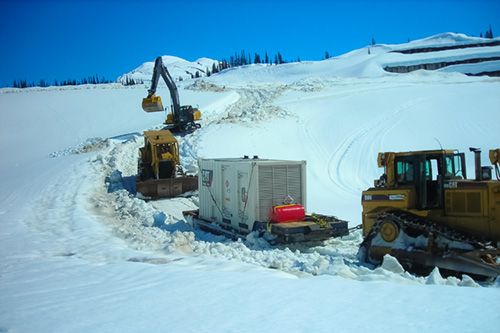 Over the Glacier to Brucejack Mine